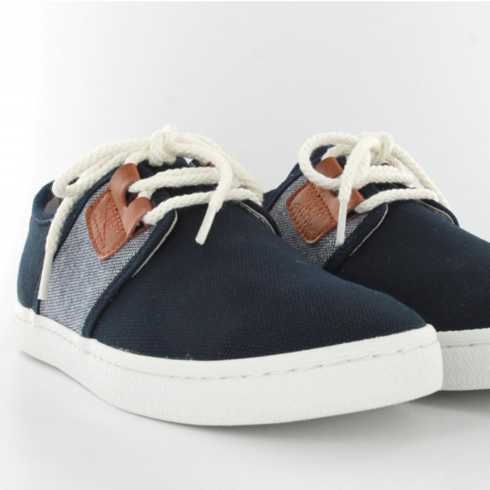 MEN’S ARMISTICE DRONE ONE CLOUD‎ SNEAKER IN BLUE-MARINE W/ LEATHER DETAIL